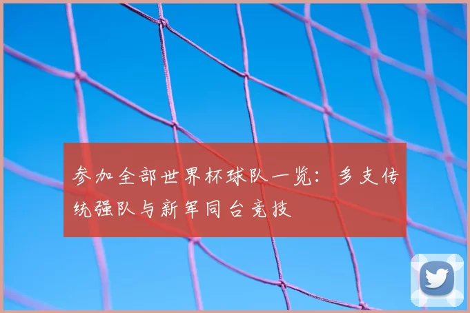 参加全部世界杯球队一览：多支传统强队与新军同台竞技