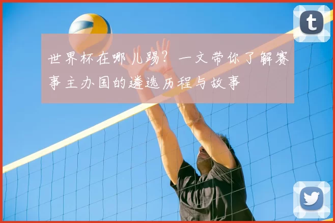 世界杯在哪儿踢？一文带你了解赛事主办国的遴选历程与故事