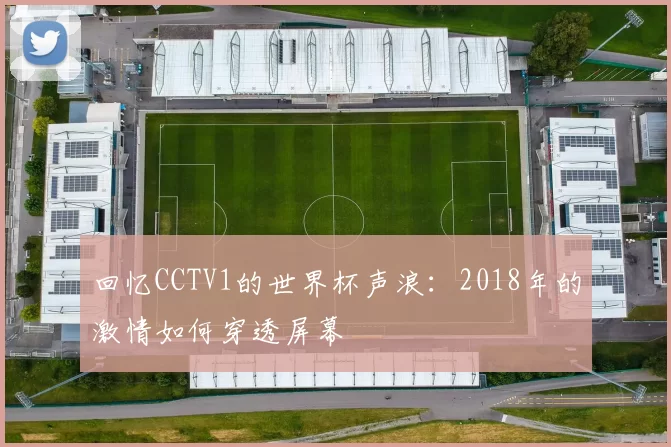 回忆CCTV1的世界杯声浪：2018年的激情如何穿透屏幕