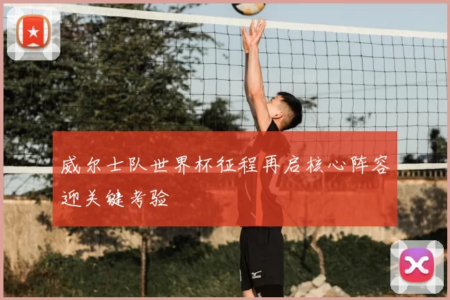 威尔士队世界杯征程再启核心阵容迎关键考验